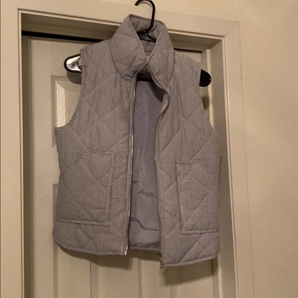 Cute striped quilted vest - Picture 1 of 3